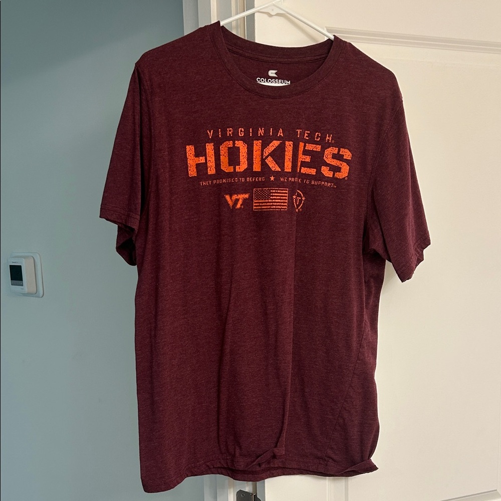 Colosseum Maroon Hokies Tee